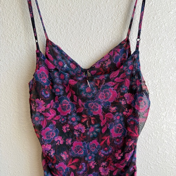 MISA Los Angeles Nicola Midi Dress in Electric Ditsy - Picture 4 of 8